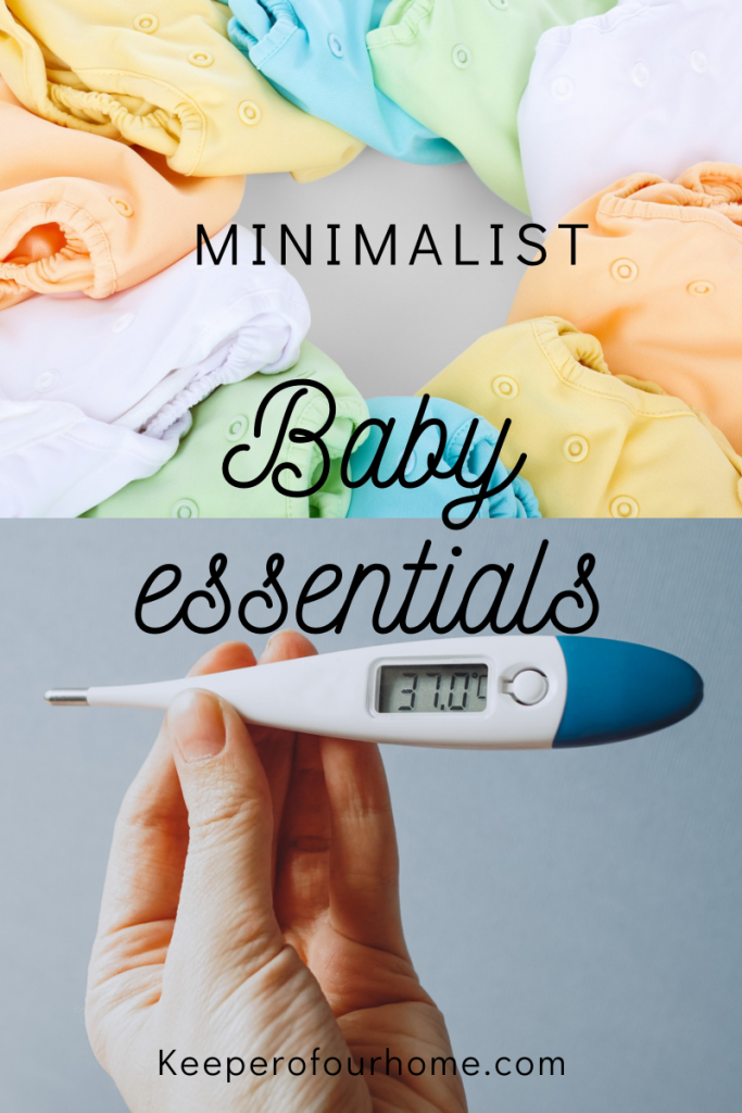 Thermometer minimalist baby must haves