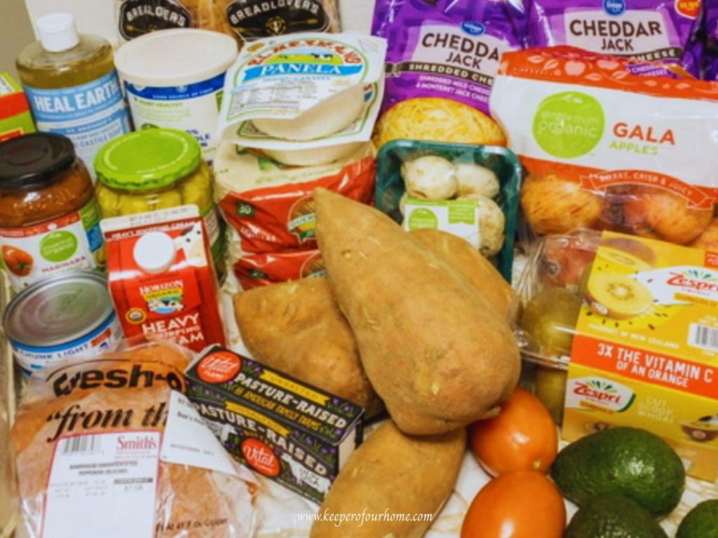family grocery haul