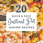 20 instant pot shrimp recipes graphic