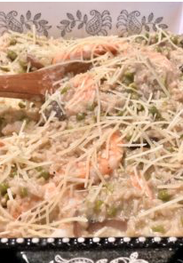 instant pot parmesan shrimp risotto