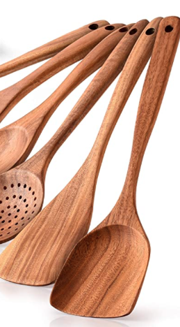 wooden cooking utensils