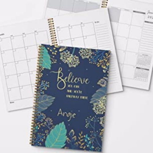 lay flat weekly and monthly planner