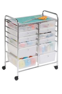 rolling craft storage cart