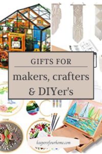 gifts for makers pinterest graphic