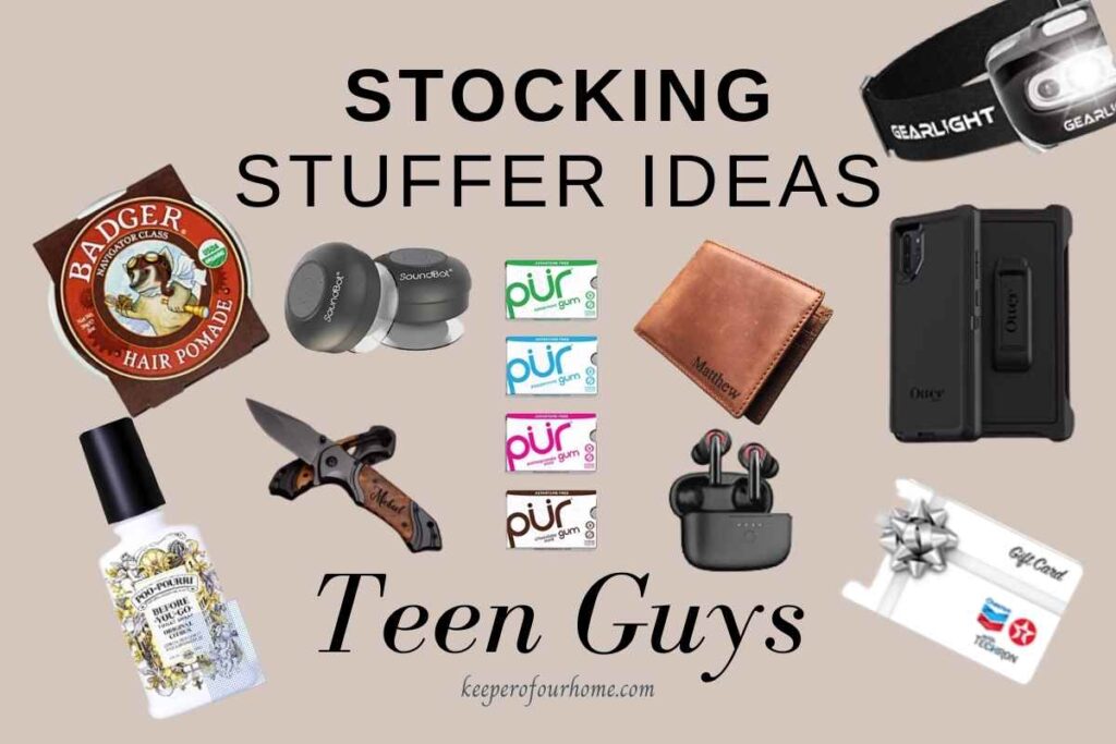 pictures of stocking stuffers for teen guys