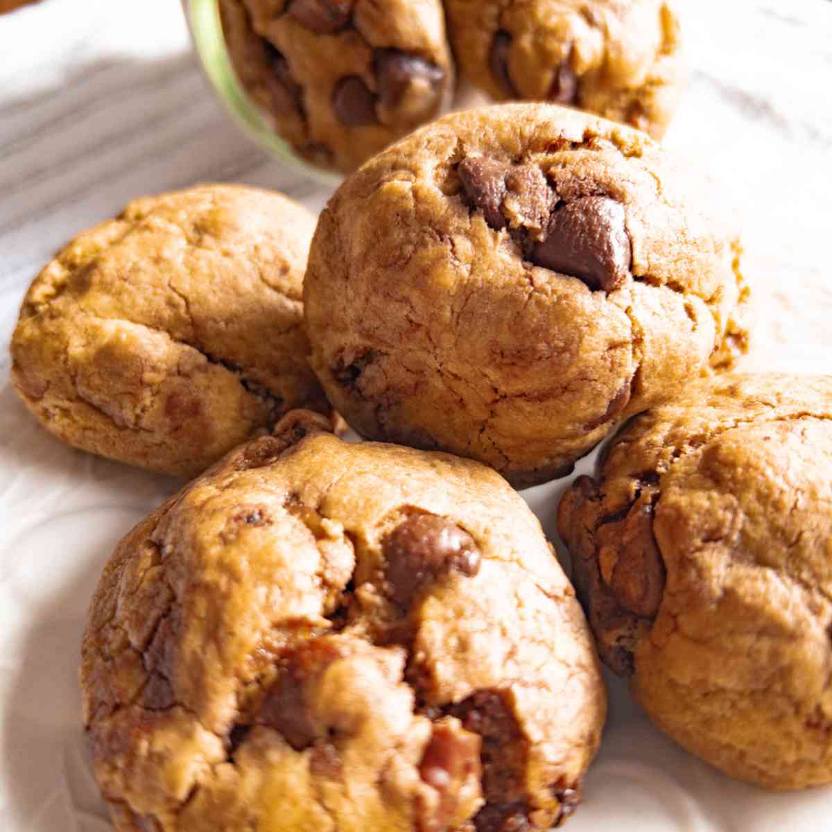 einkorn pecan chocolate chip cookies