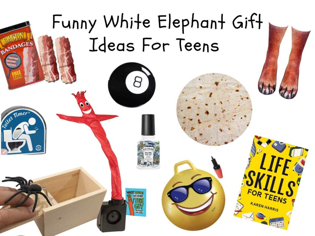 funny white elephant gift ideas for teens