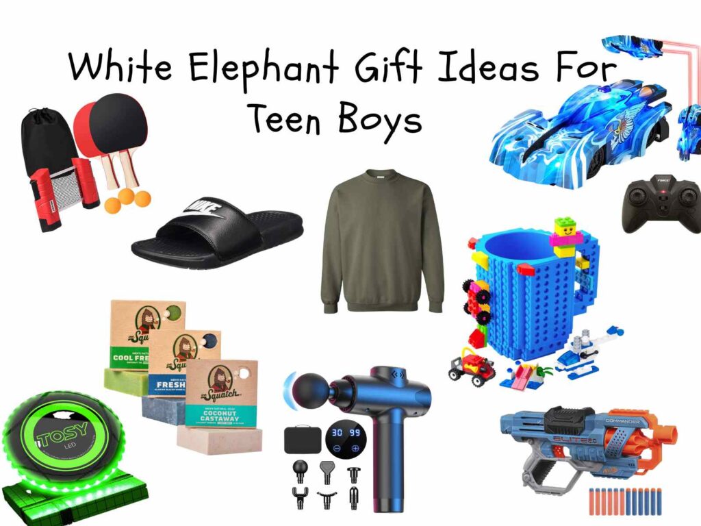 white elephant gift ideas for teen boys