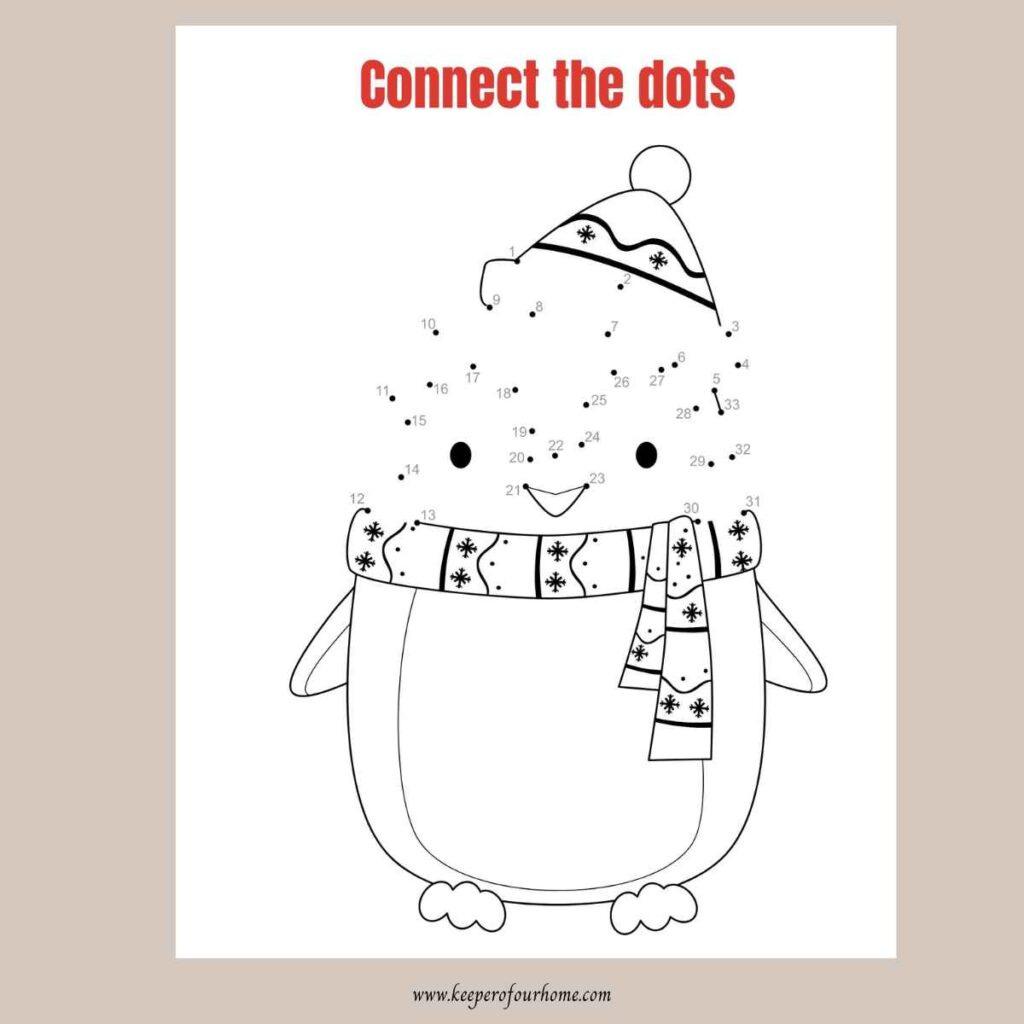 Free Christmas Activity Booklet Printable For Kids - Keeper of our Home