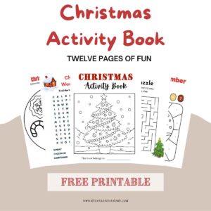 christmas booklet free printable