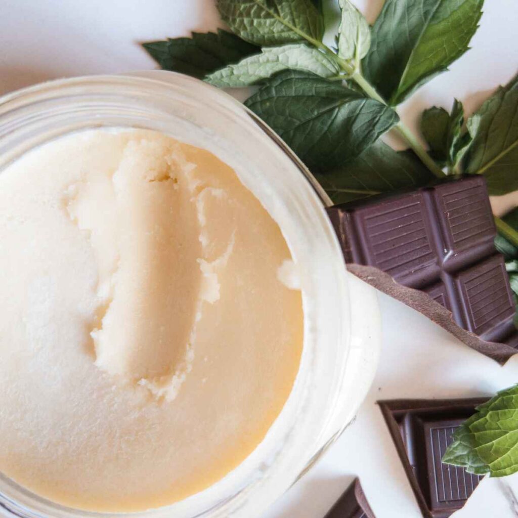 Easy cocoa butter lotion recipe (without beeswax) keeper of our home