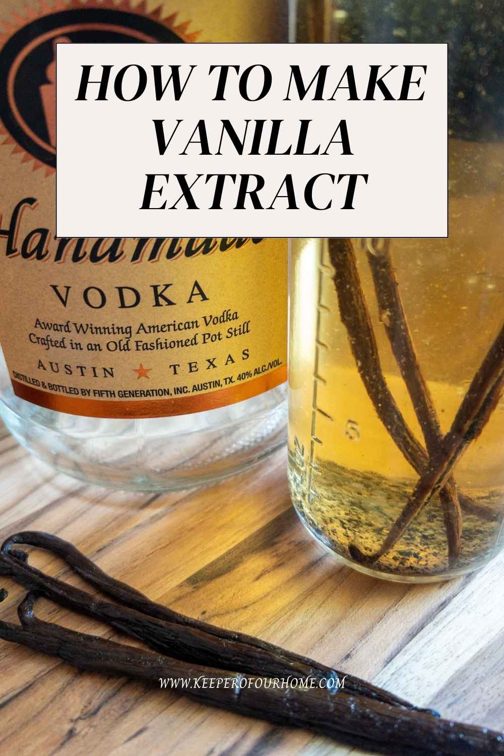 what kind of vodka for vanilla extract pinterest graphic